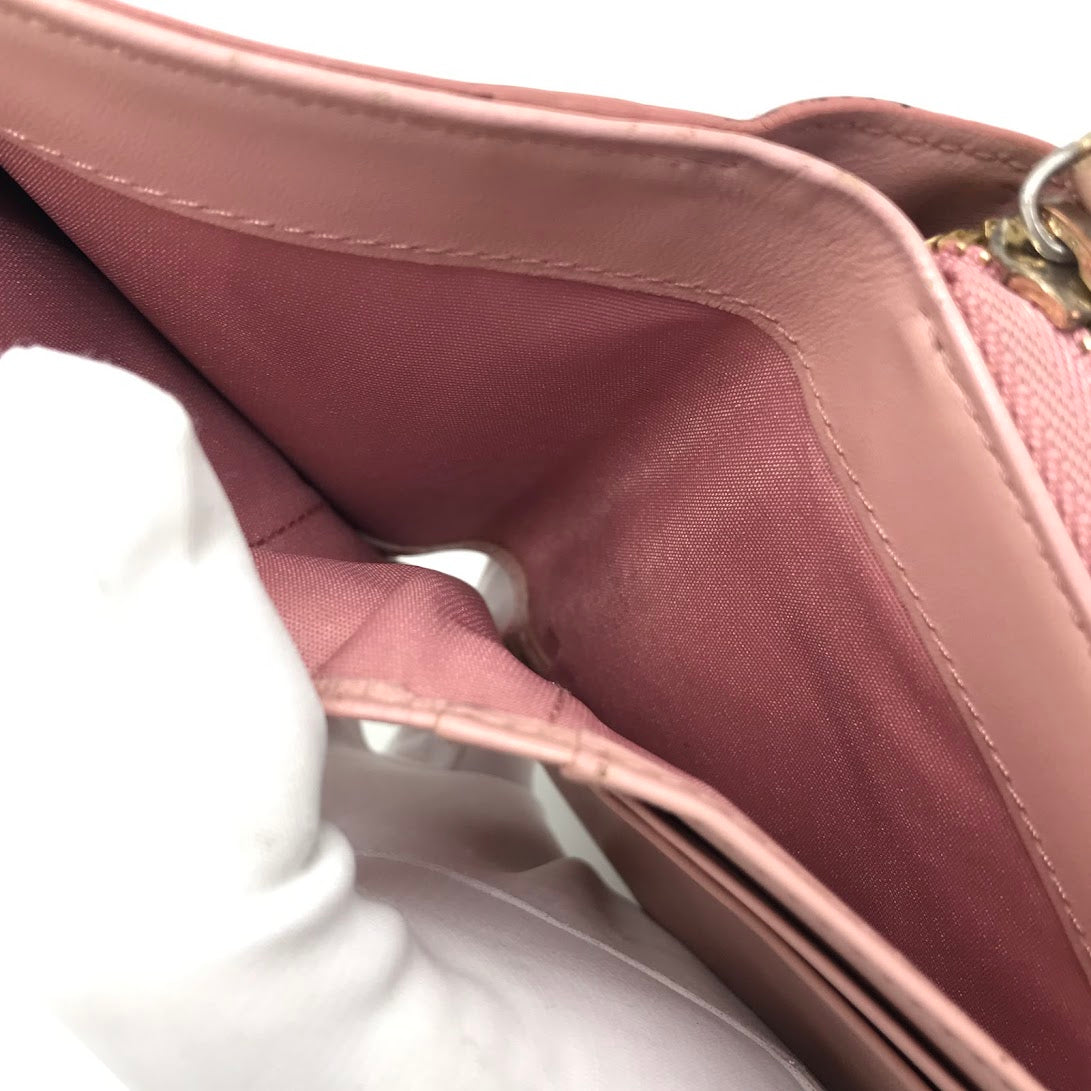 MCM | エム・シー・エム Rabbit Zip Around Wallet in Visetos ヴィセトス 二つ折り財布 MYS7AXL50PZ001 ピンク【倉吉店】