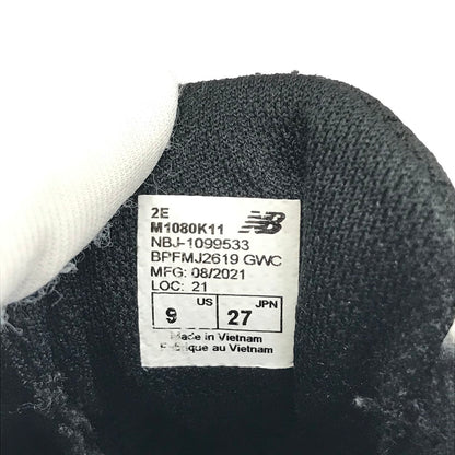 NEW BALANCE | ニューバランス FRESH FOAM 1080 スニーカー M1080K11 ブラック 27cm【倉吉店】