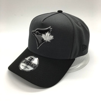 NEW ERA | ニューエラ 9FORTY Toronto Blue Jays A-Frame Cap グラファイト/ブラック キャップ チャコールグレー【倉吉店】