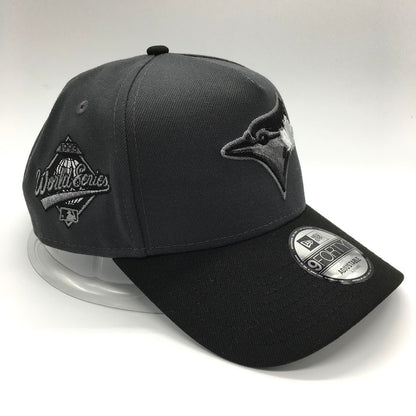 NEW ERA | ニューエラ 9FORTY Toronto Blue Jays A-Frame Cap グラファイト/ブラック キャップ チャコールグレー【倉吉店】