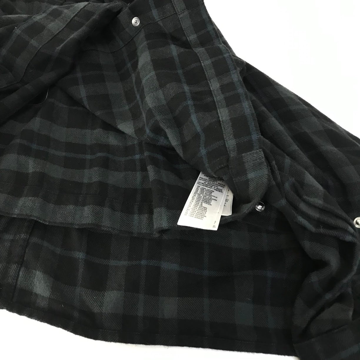 DIESEL | ディーゼル 長袖フランネルシャツワンピース ワンピース D-JANICE-A ブラック系 サイズ：S【倉吉店】