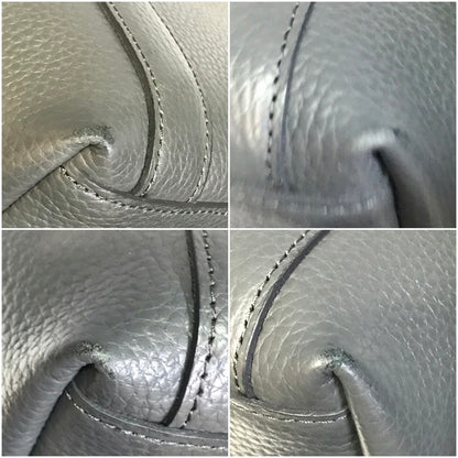 PELLE MORBIDA | ペッレモルビダ 牛革 ミニトートバッグ トートバッグ TE015 グレー【倉吉店】