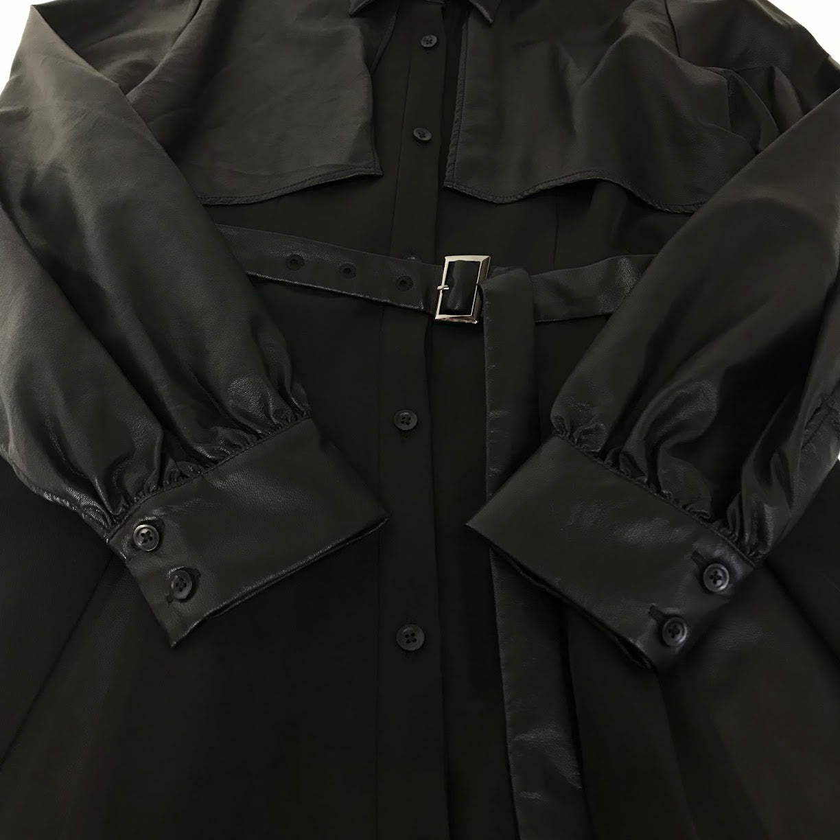 HARE | ハレ バイカラータックワンピース ワンピース HAL07272AD ブラック【倉吉店】