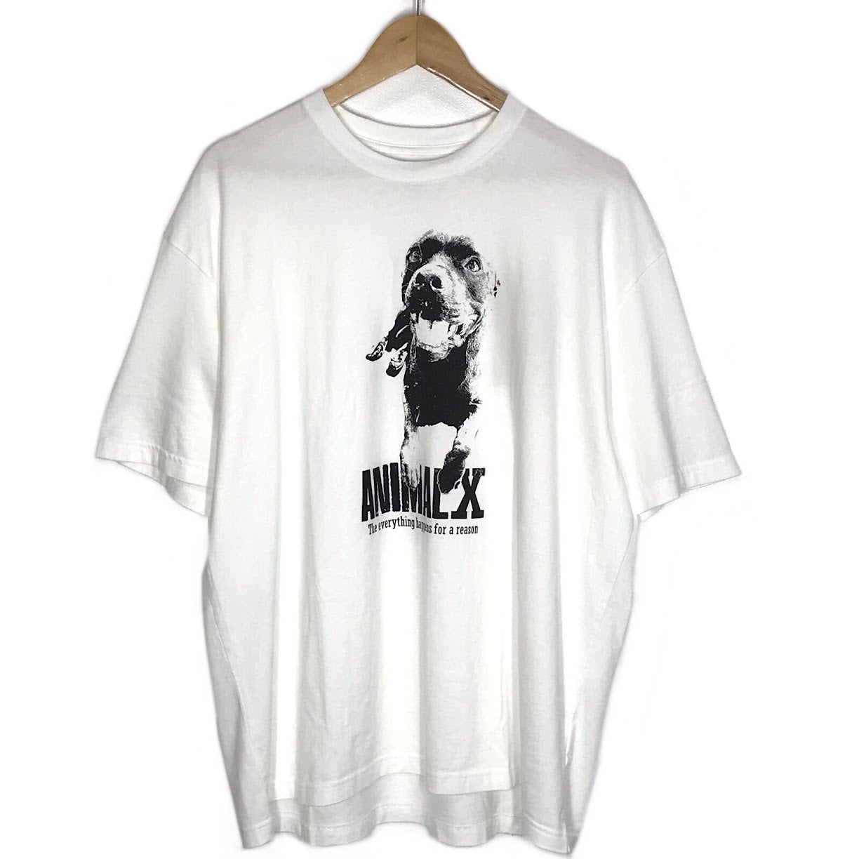 RATS | ラッツ ANIMAL X TEE 半袖Ｔシャツ 26RT-0402 ホワイト サイズ：XXL【倉吉店】【代金引換不可・日時指定不可】【ポスト投函】