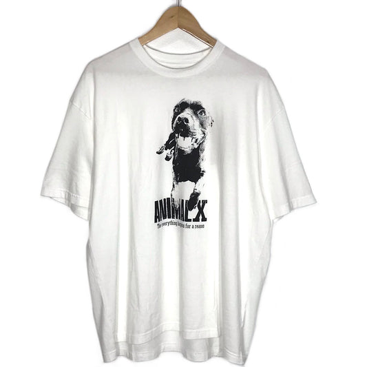 RATS | ラッツ ANIMAL X TEE 半袖Ｔシャツ 26RT-0402 ホワイト サイズ：XXL【倉吉店】【代金引換不可・日時指定不可】【ポスト投函】