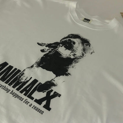 RATS | ラッツ ANIMAL X TEE 半袖Ｔシャツ 26RT-0402 ホワイト サイズ：XXL【倉吉店】【代金引換不可・日時指定不可】【ポスト投函】