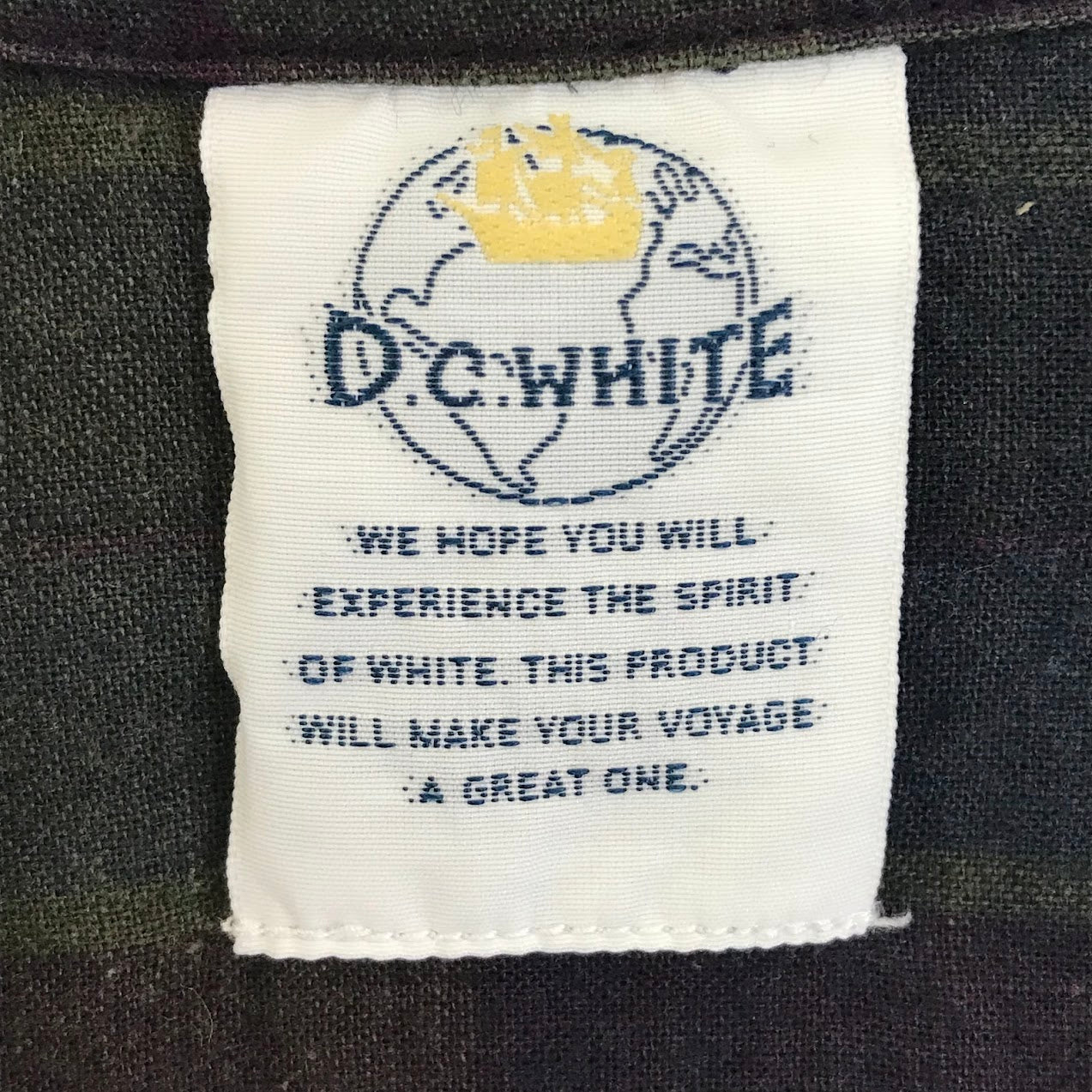 D.C WHITE｜ディーシーホワイト　INDIAN CLERK SHIRTS インディアンチェックシャツ 半袖シャツ D231659 サイズ：L【倉吉店】