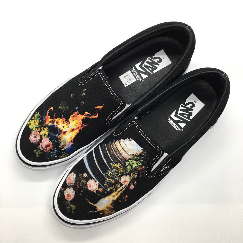 VANS | バンズ UNDERCOVER × OTW by Vans Classic Slip-On Black/White スニーカー VN000Z0ZBLK ブラック 28cm【倉吉店】