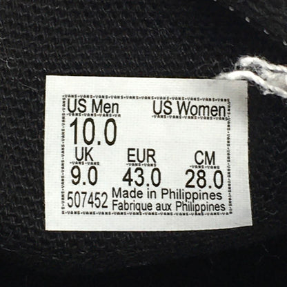 VANS | バンズ UNDERCOVER × OTW by Vans Classic Slip-On Black/White スニーカー VN000Z0ZBLK ブラック 28cm【倉吉店】