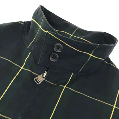 FRED PERRY | フレッドペリー Harrington jacket ハリントンジャケット チェック柄 スイングトップ F2472 グリーン系 サイズ：XS【倉吉店】