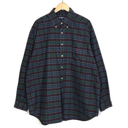 RALPH LAUREN | ラルフローレン BLAIRE チェック柄 長袖シャツ サイズ：XL【倉吉店】