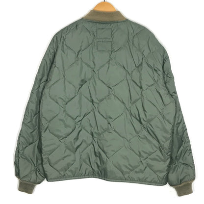 MILITARY衣料 | ミリタリーイリョウ US.ARMY 00s キルティングジャケット CWU-9/P JACKET 中綿ジャケット 8415-00-844-9813 カーキ サイズ：L【倉吉店】