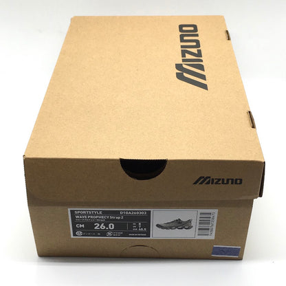 Mizuno | ミズノ WAVE PROPHECY STRAP 2 LIME GREEN/GREEN/BROWN スニーカー D1GA260303 26cm【倉吉店】