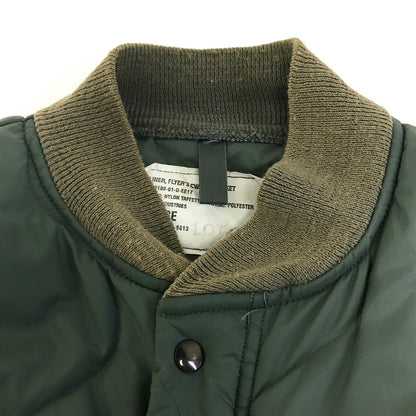 MILITARY衣料 | ミリタリーイリョウ US.ARMY 00s キルティングジャケット CWU-9/P JACKET 中綿ジャケット 8415-00-844-9813 カーキ サイズ：L【倉吉店】