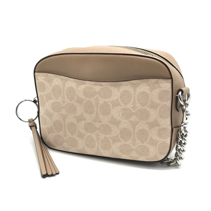 COACH | コーチ CAMERA BAG カメラバッグ シグネチャーPVC ショルダーバッグ 31208 ベージュ【倉吉店】