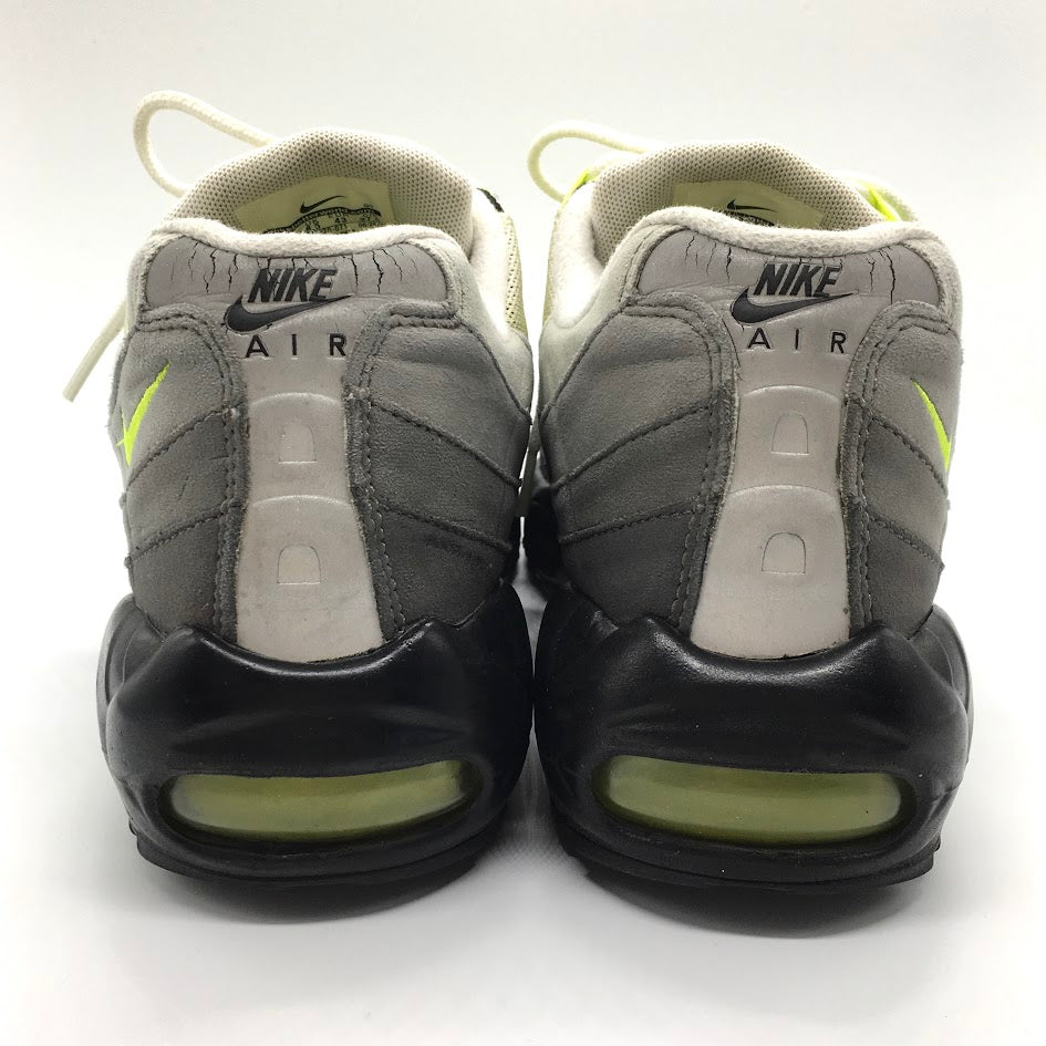 NIKE | ナイキ AIR MAX 95 OG BLACK/VOLT-MEDIUM ASH-DARK PEWTER スニーカー 554970-071 イエロー 27.5cm【倉吉店】