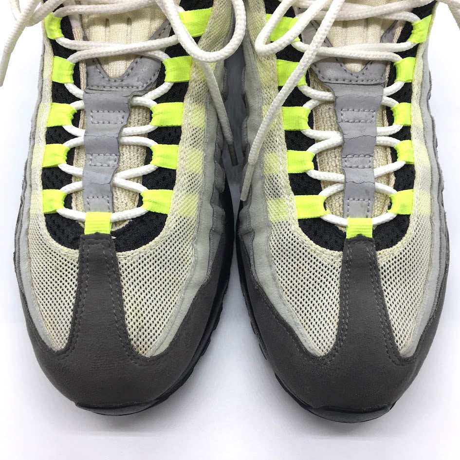 NIKE | ナイキ AIR MAX 95 OG BLACK/VOLT-MEDIUM ASH-DARK PEWTER スニーカー 554970-071 イエロー 27.5cm【倉吉店】