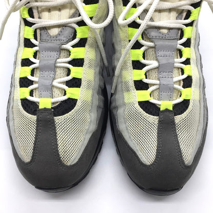 NIKE | ナイキ AIR MAX 95 OG BLACK/VOLT-MEDIUM ASH-DARK PEWTER スニーカー 554970-071 イエロー 27.5cm【倉吉店】