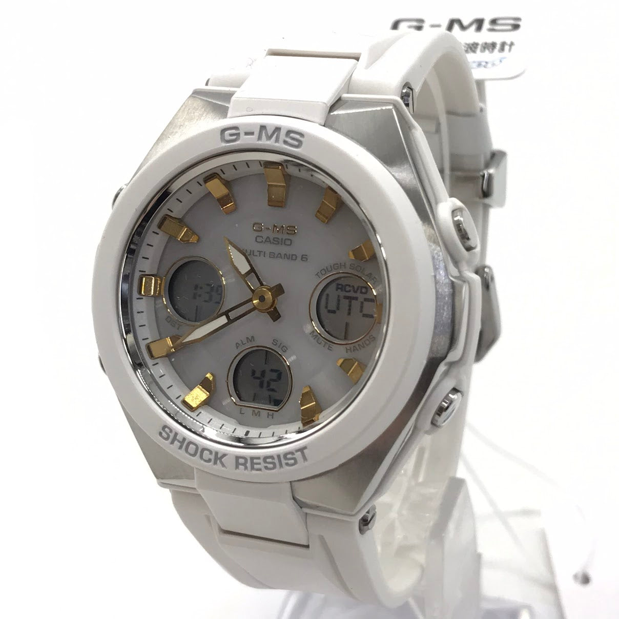 Baby-G | ベイビージー G-MS アナログ電波ソーラー 腕時計 MSG-W100-7AJF ホワイト【倉吉店】