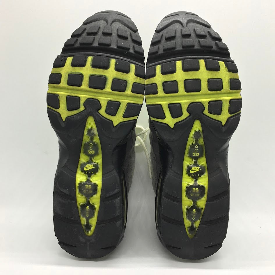 NIKE | ナイキ AIR MAX 95 OG BLACK/VOLT-MEDIUM ASH-DARK PEWTER スニーカー 554970-071 イエロー 27.5cm【倉吉店】