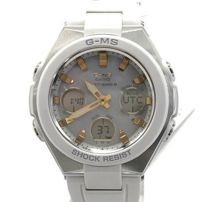 Baby-G | ベイビージー G-MS アナログ電波ソーラー 腕時計 MSG-W100-7AJF ホワイト【倉吉店】