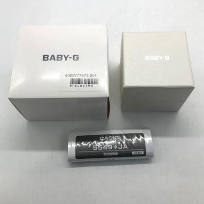 Baby-G | ベイビージー G-MS アナログ電波ソーラー 腕時計 MSG-W100-7AJF ホワイト【倉吉店】
