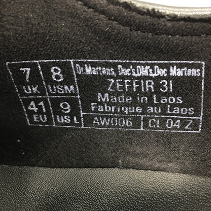 Dr.Martens | ドクターマーチン ZEFFIR 31 | ゼフィール31 | レザーシューズ ブーツ ブラック 26.5cm【倉吉店】