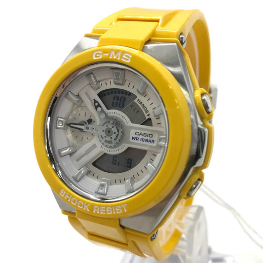 Baby-G | ベイビージー G-MS アナデジクォーツ 腕時計 MSG-400-9ADR イエロー【倉吉店】