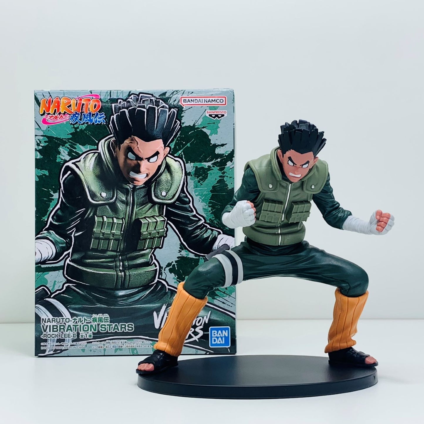 【中古】 ロック・リー「NARUTO-ナルト-疾風伝」VIBRATIONSTARS-ROCKLEE-II ナルト フィギュア ロック・リー VIBRATION STARS 2650560【フィギュア】【飾磨店】
