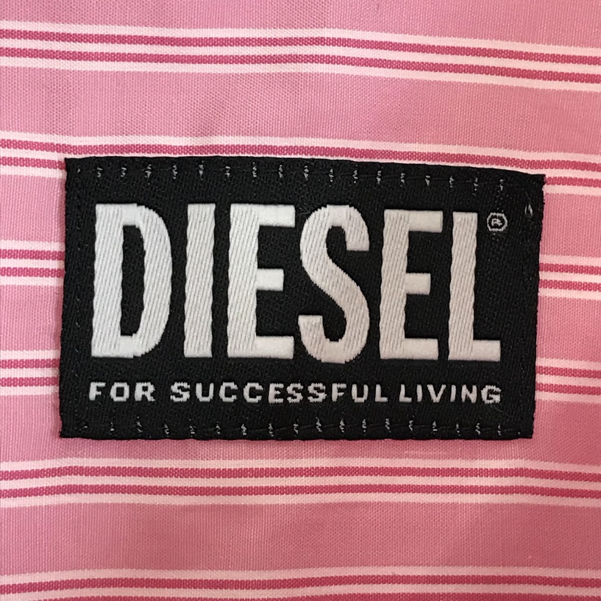 DIESEL | ディーゼル ストライプ柄 長袖シャツ A06226 ピンク サイズ：XS【倉吉店】