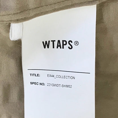 W)TAPS | ダブルタップス BD SS COPO. SUCKER COOLMAX 半袖シャツ 221GWDT-SHM02 ベージュ サイズ：4【倉吉店】