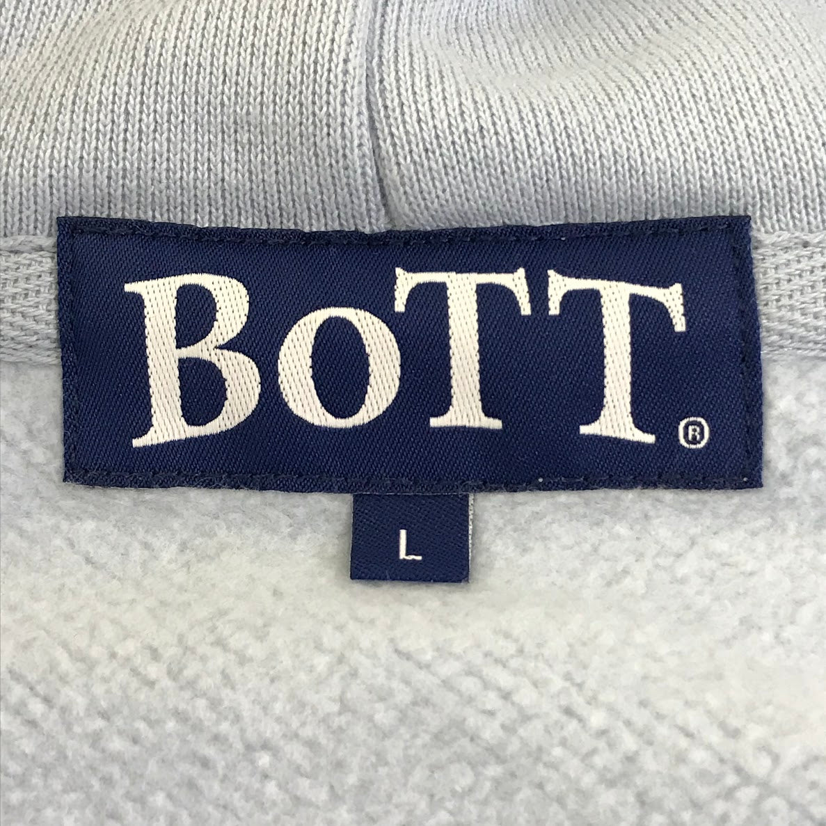 BoTT | ボット 2Y Zip Hoodie ジップパーカー パーカー 261BoTT59 ブルー サイズ：L【倉吉店】