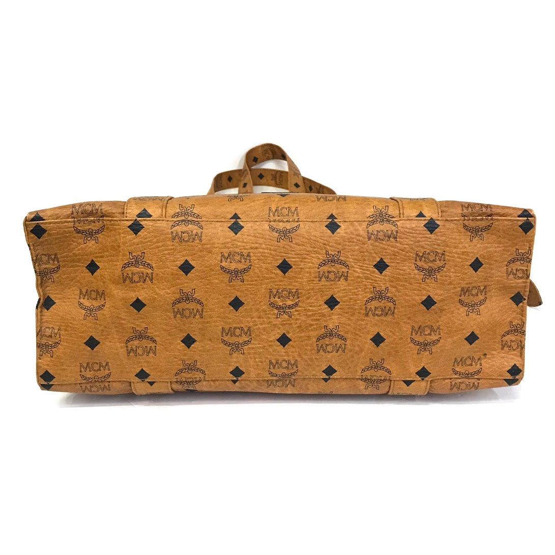 MCM | エム・シー・エム ヴィセトス トートバッグ ブラウン【倉吉店】