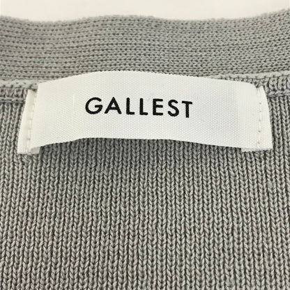 GALLEST｜ギャレスト アンサンブル カットアウトツインカーディガン セットアップ 523-38404 グレー サイズ：38【倉吉店】