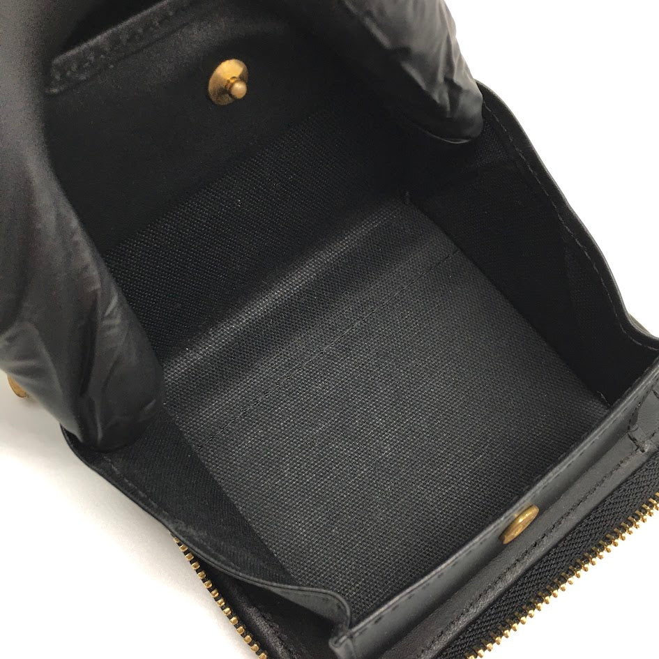 lemma｜レンマ CURVA クルバ ショートL字ウォレット｜L字ファスナー財布｜牛革 プエブロレザー｜ 二つ折り財布 ブラック【倉吉店】