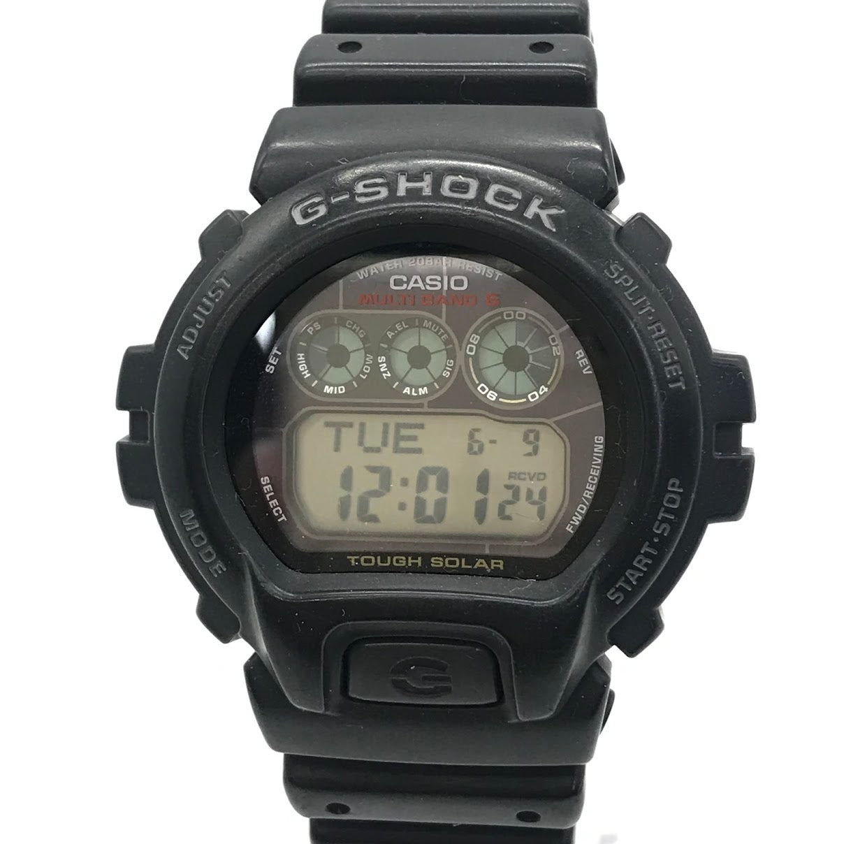 G-SHOCK | ジーショック MULTIBAND6 デジタル電波ソーラー 腕時計 GW-6900 ブラック【倉吉店】