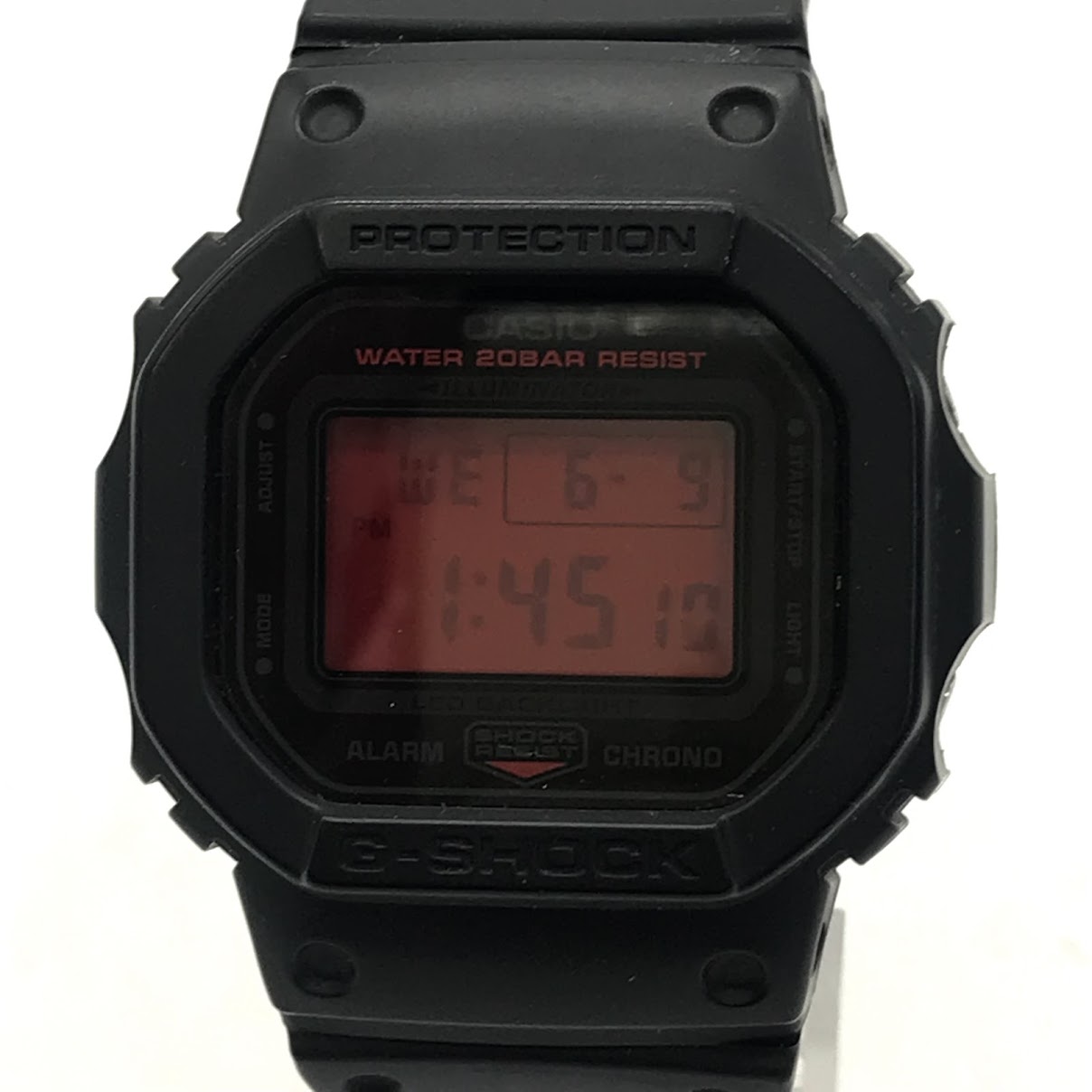 G-SHOCK | ジーショック デジタルクォーツ 腕時計 DW-5600BBR ブラック【倉吉店】
