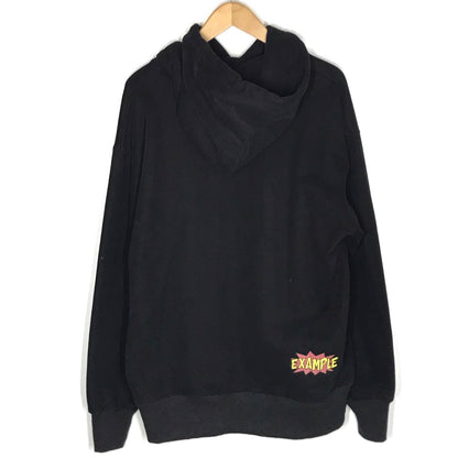EXAMPLE | イグザンプル MARVEL(マーベル) プルオーバーパーカー パーカー EXMW-004 ブラック サイズ：XL【倉吉店】