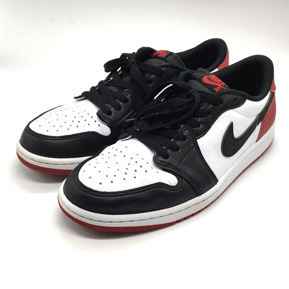 NIKE | ナイキ AIR JORDAN 1 LOW OG 'BLACK TOE' スニーカー CZ0790-106 レッド 28cm【倉吉店】