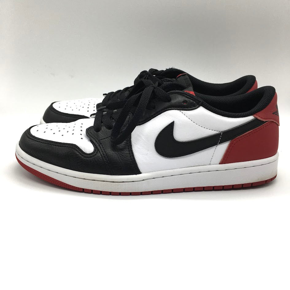 NIKE | ナイキ AIR JORDAN 1 LOW OG 'BLACK TOE' スニーカー CZ0790-106 レッド 28cm【倉吉店】