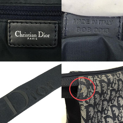 Christian Dior | クリスチャンディオール トロッター キャンバスショルダーバッグ ショルダーバッグ BOB0013 ネイビー【倉吉店】