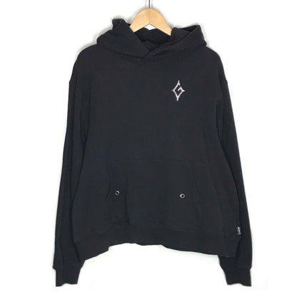 GENZAI | ゲンザイ Metal Logo Hoodie プルオーバーパーカー パーカー GZ1297 ブラック サイズ：L【倉吉店】
