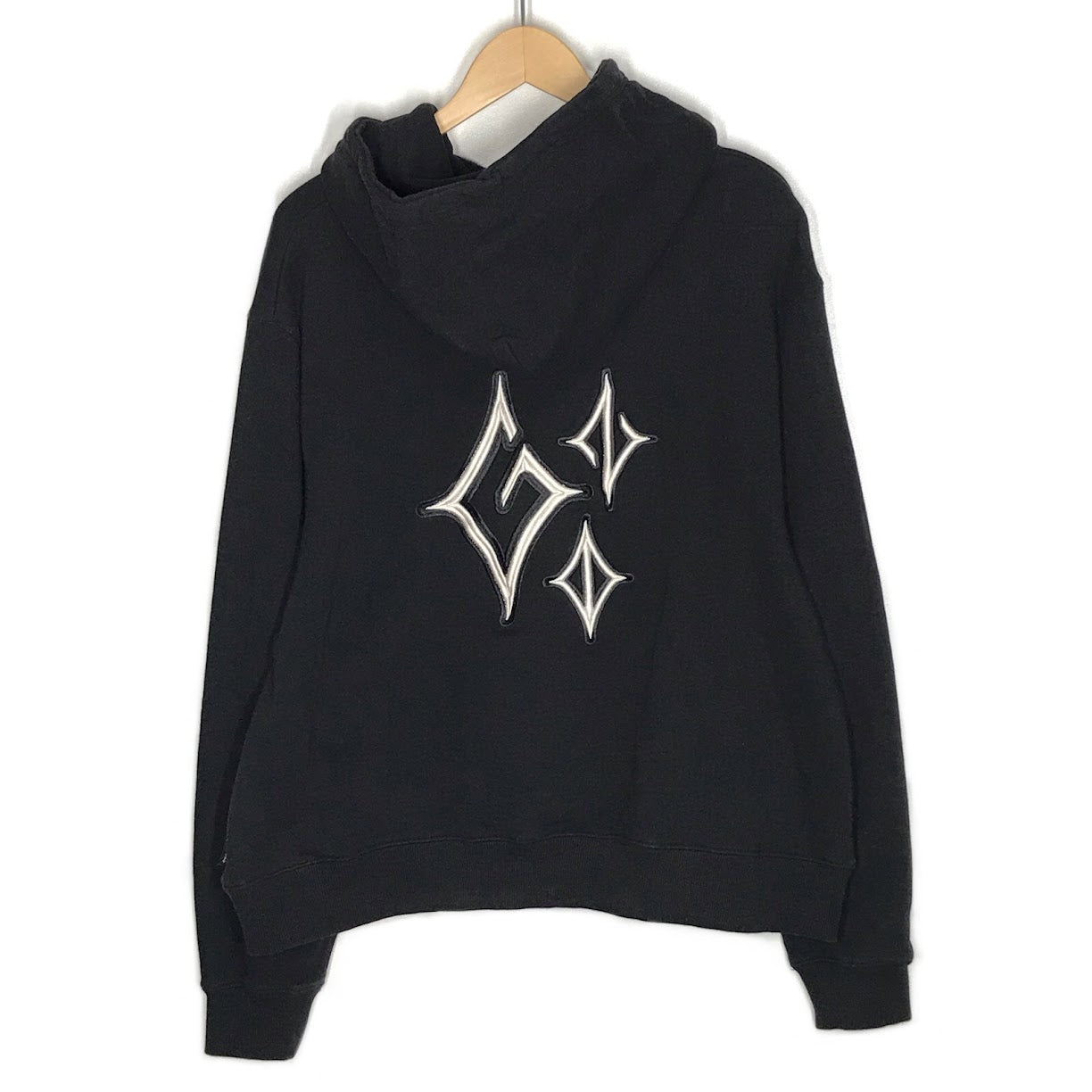 GENZAI | ゲンザイ Metal Logo Hoodie プルオーバーパーカー パーカー GZ1297 ブラック サイズ：L【倉吉店】