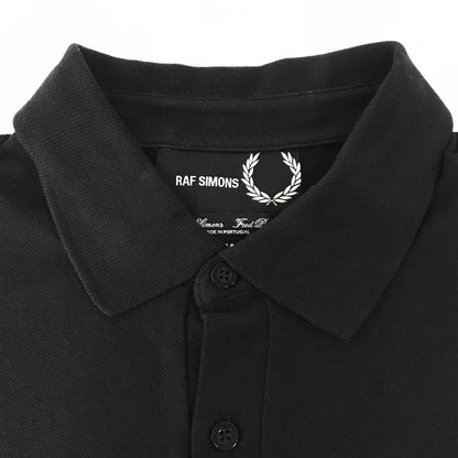 RAF SIMONS | ラフシモンズ ×FRED PERRY(フレッドペリー) MEN SLIM FIT POLO SHIRT ポロシャツ SM8121 ブラック サイズ：M【倉吉店】