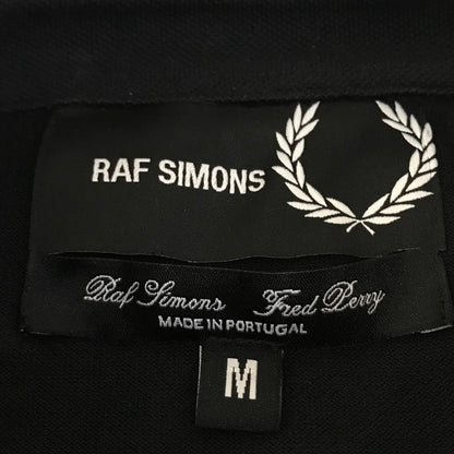 RAF SIMONS | ラフシモンズ ×FRED PERRY(フレッドペリー) MEN SLIM FIT POLO SHIRT ポロシャツ SM8121 ブラック サイズ：M【倉吉店】