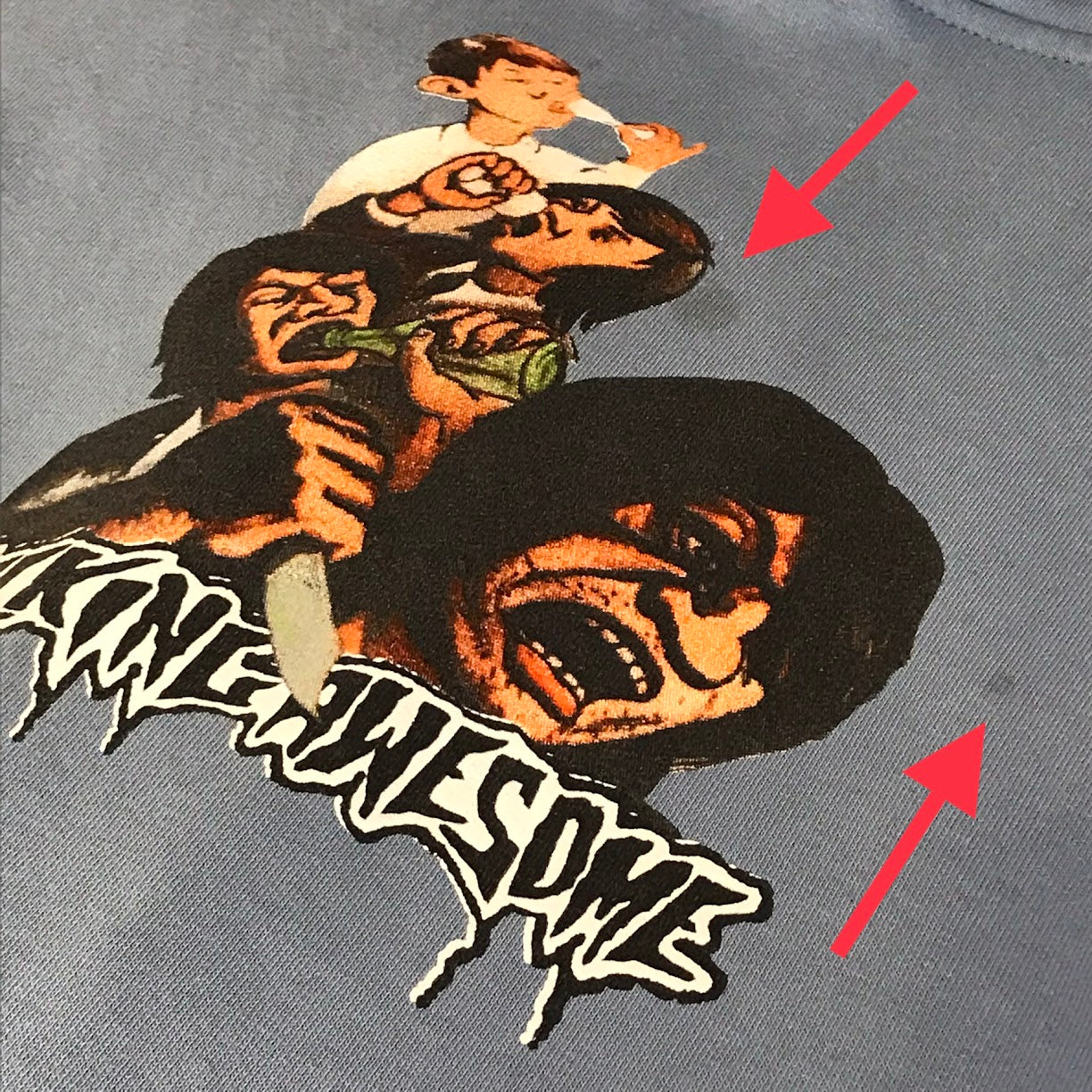 Fucking Awesome | ファッキングオーサム プルオーバーパーカー パーカー ライトブルー サイズ：L【倉吉店】
