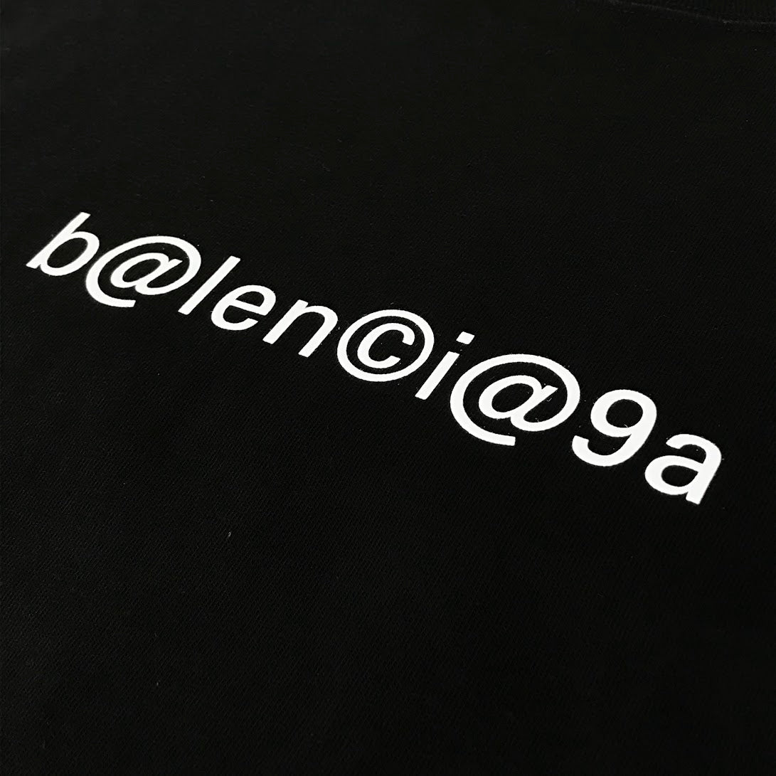 BALENCIAGA | バレンシアガ コピーライト 半袖Ｔシャツ 620969 TIV50 ブラック サイズ：XXS【倉吉店】