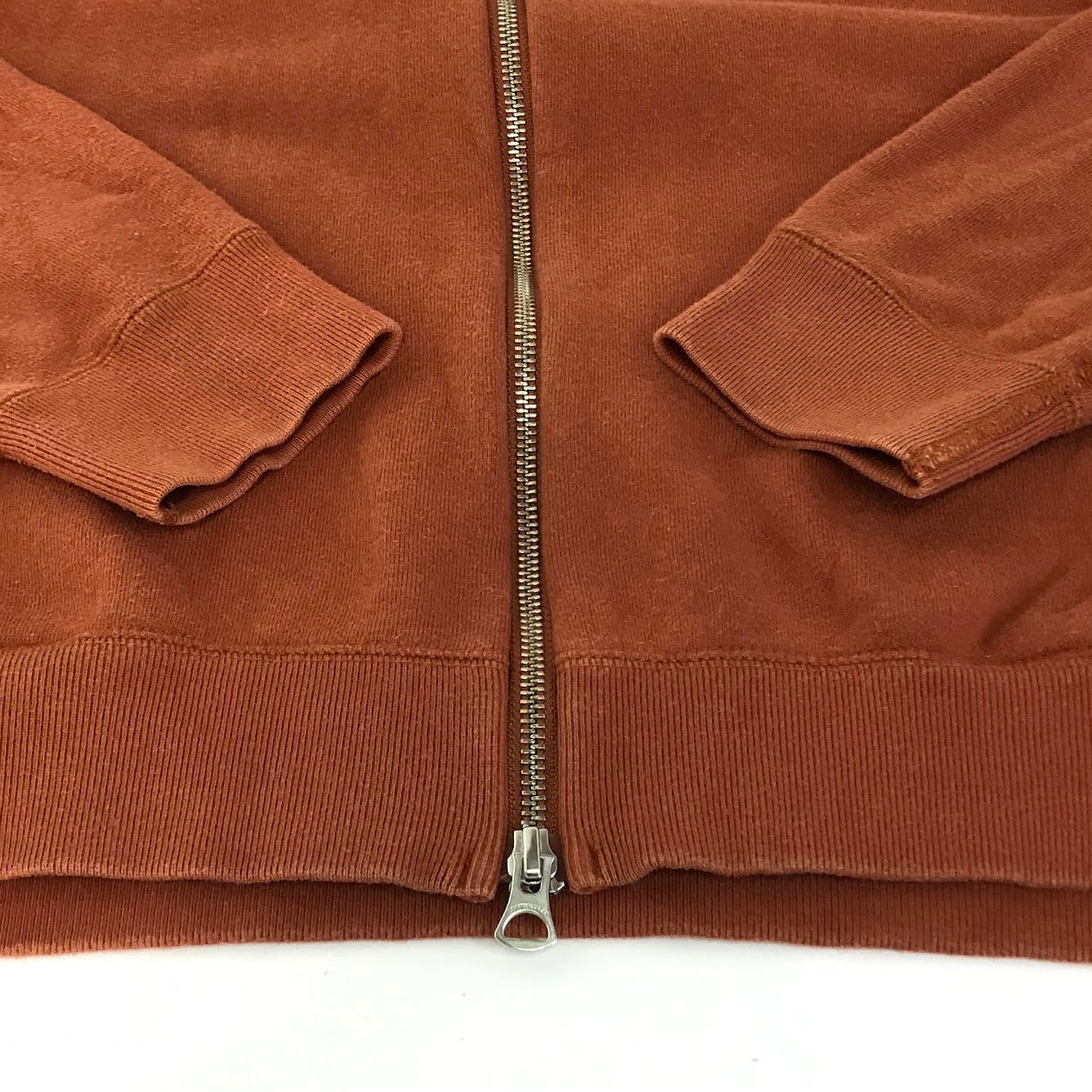 Graphpaper | グラフペーパー ×LOOPWHEELER(ループウィラー) Zip Parka ジップパーカー パーカー GU183-70130B オレンジ サイズ：1【倉吉店】