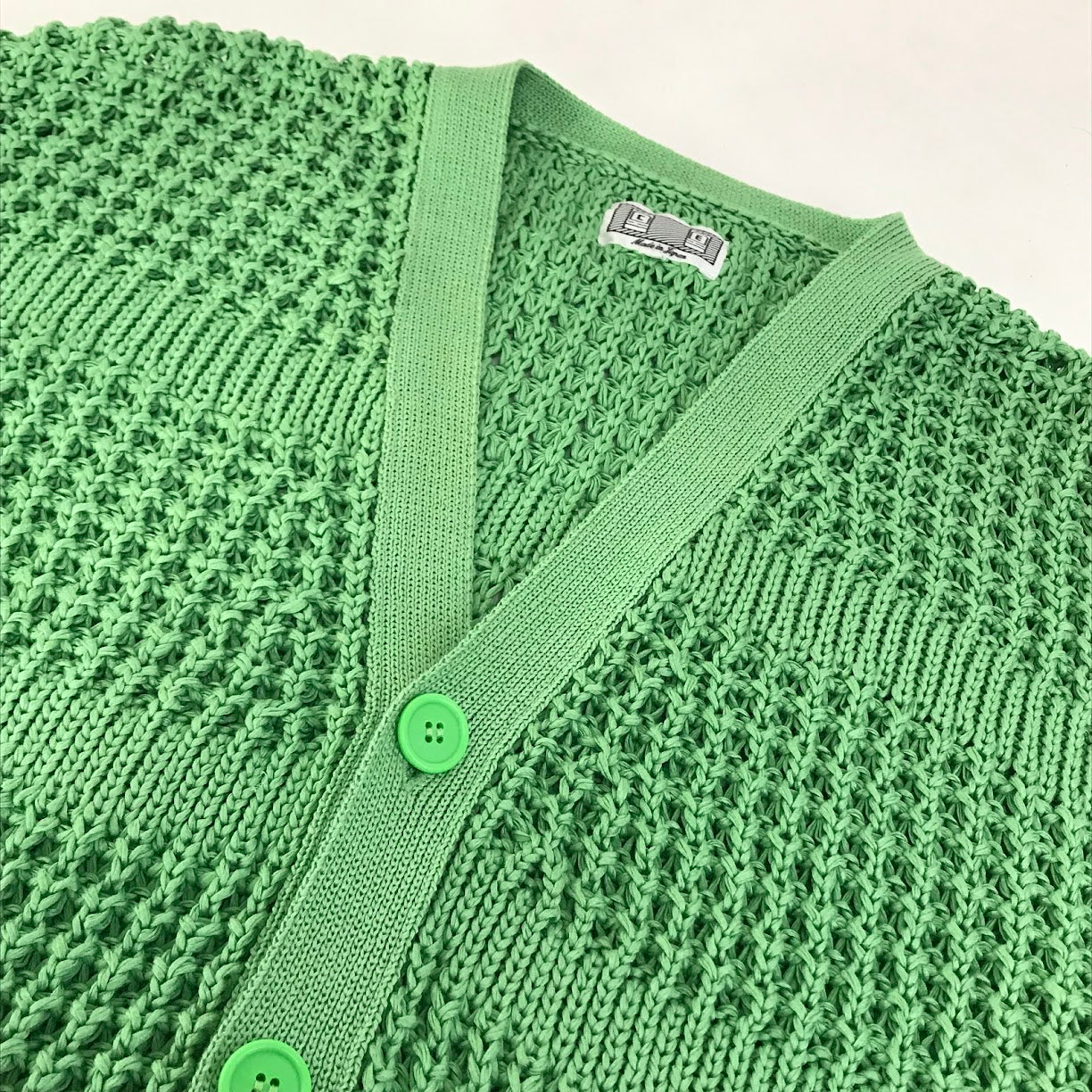 C.E CAV-EMPT | シーイーキャブエンプト LINE WAFFLE CARDIGAN ワッフルカーディガン カーディガン グリーン サイズ：M【倉吉店】