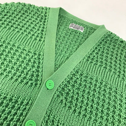 C.E CAV-EMPT | シーイーキャブエンプト LINE WAFFLE CARDIGAN ワッフルカーディガン カーディガン グリーン サイズ：M【倉吉店】